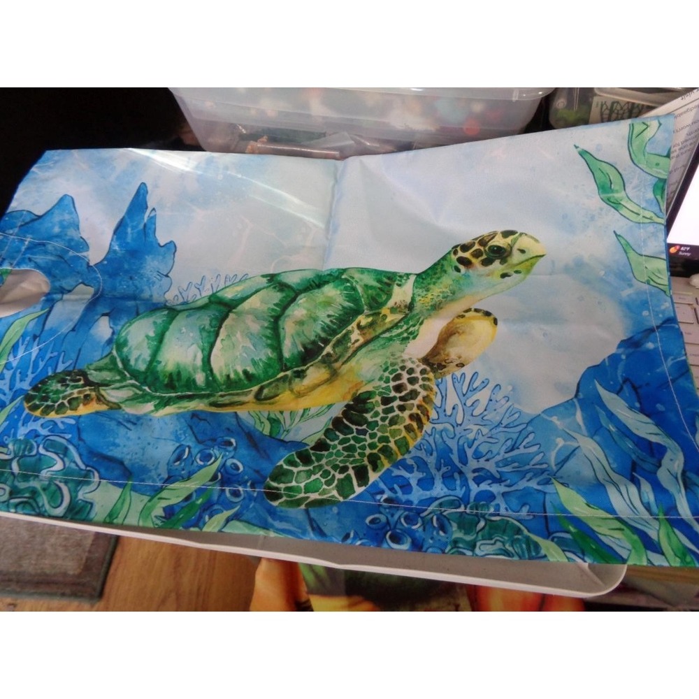 Sea Turtle Magnetic Mail Box Cover 25.5 x 21" Mailbox